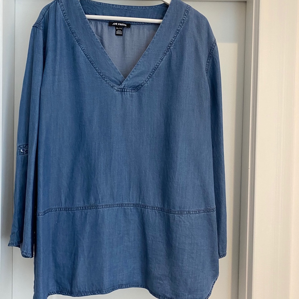 JOE FRESH  light denim shirt